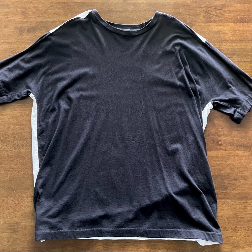 3.1 Phillip Lim Black and White Short Sleeve Tee